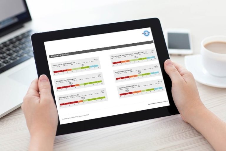 esc Profile on tablet